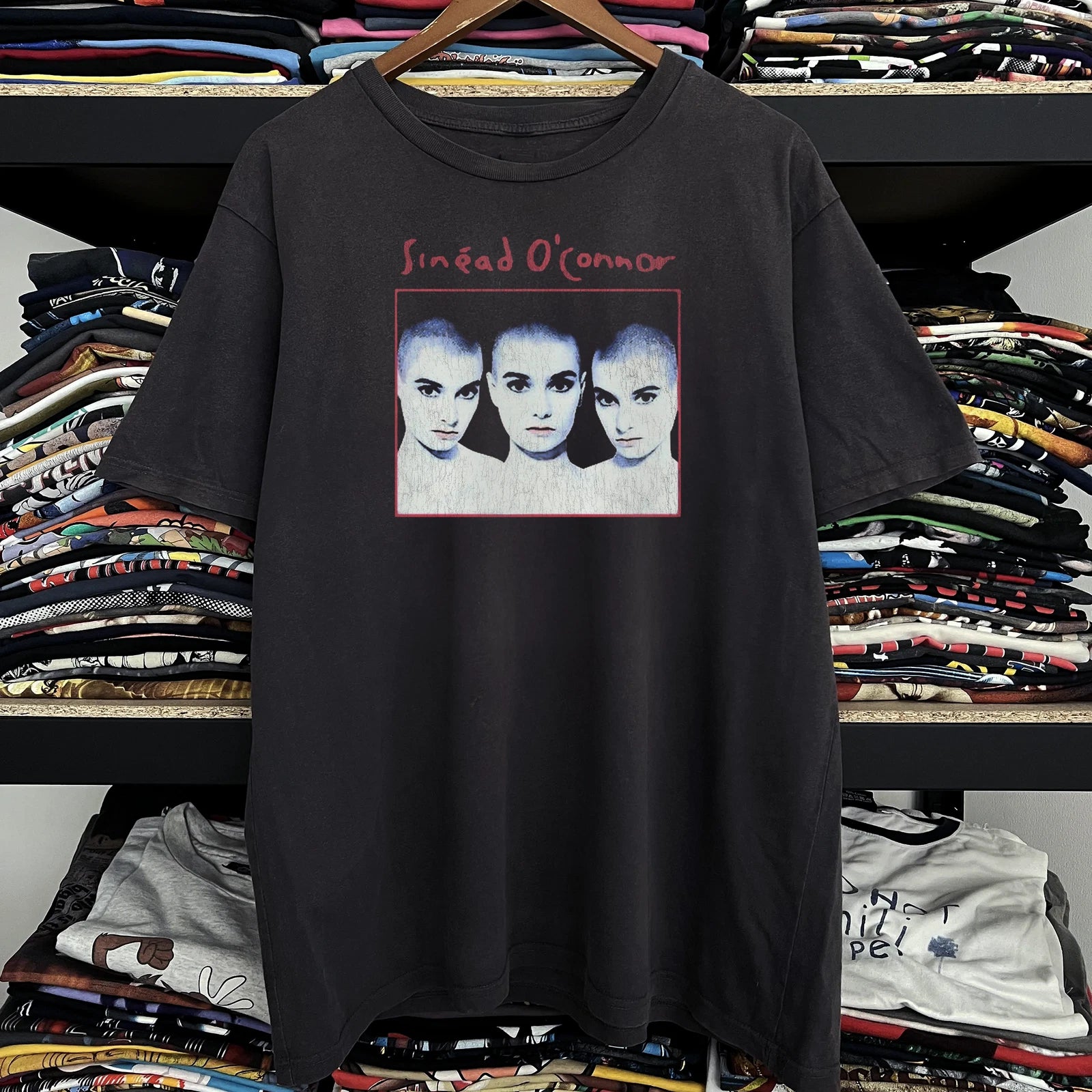 90s Sinead O Connor Classic T-Shirt Black M