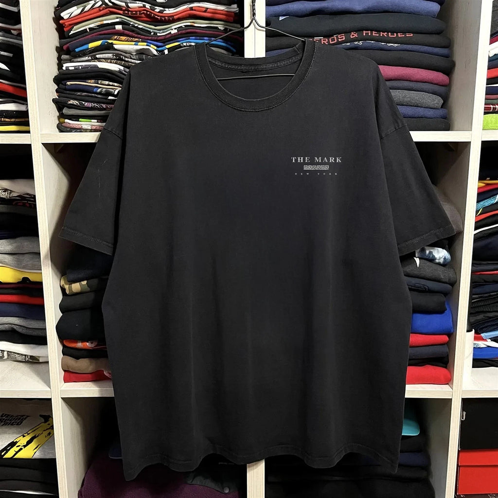 90s The Mark Hotel New York City Washed T-Shirt Black L