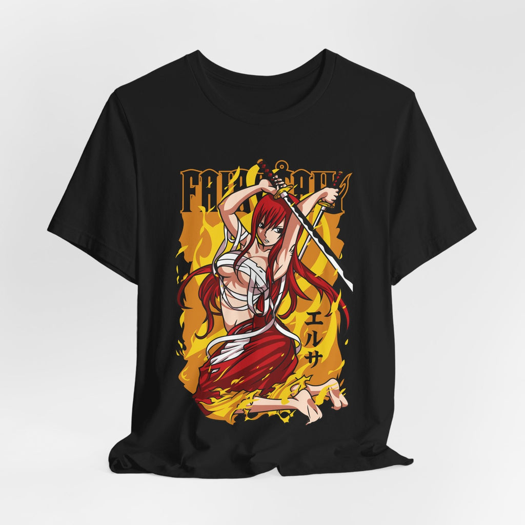 Fairy Tail | Erza Scarlet  | Custom Anime Sword Warrior Shirt