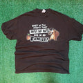 Y2K Brown funny tee with a great design. Size: XL #funnytees #humour
