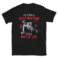 Fit Is Not A Destination Novelty Gym Fitnes Workout T-Shirt
