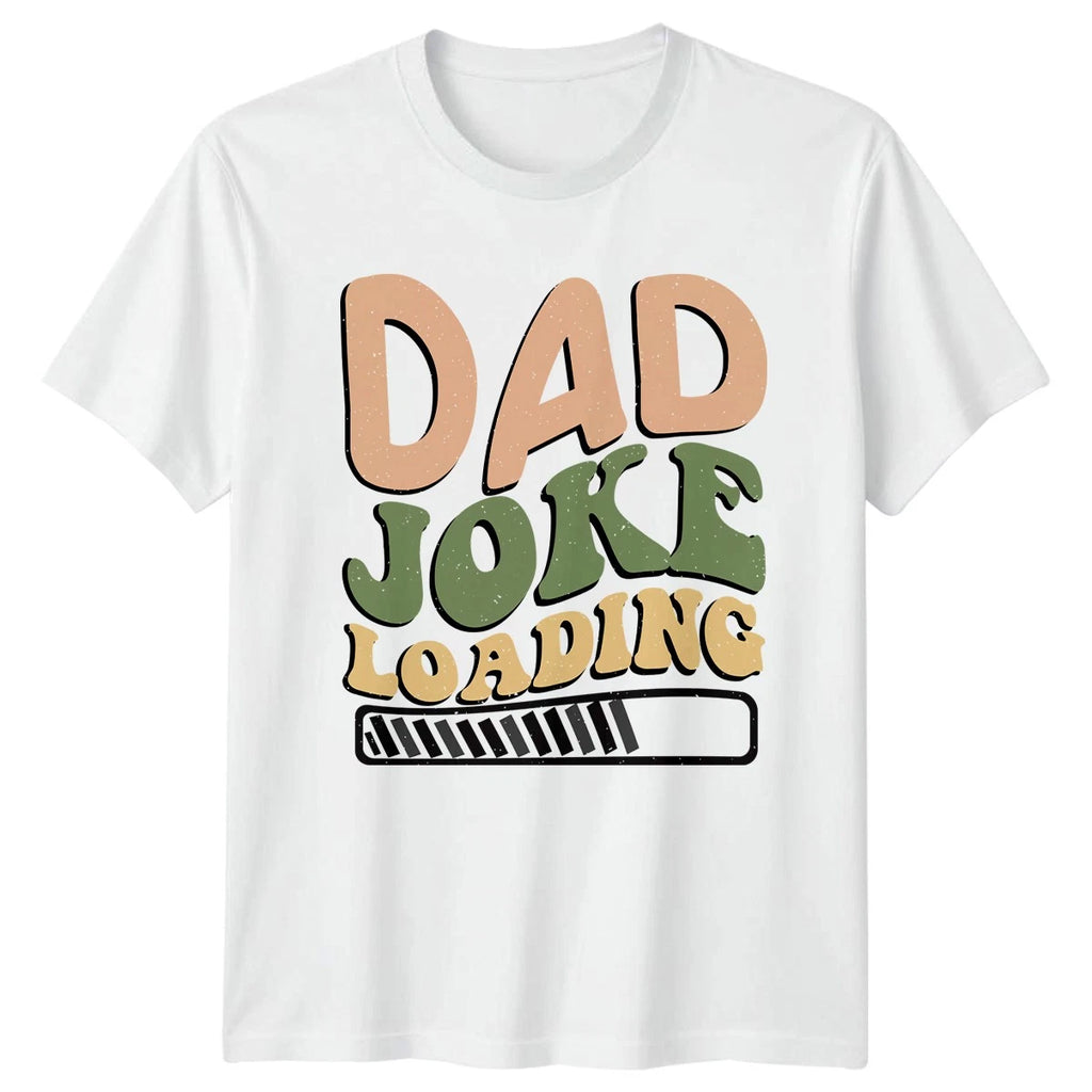 Dad Joke Loading Mens T-Shirt Fatherhood Humor Fathers Day Gift For Him