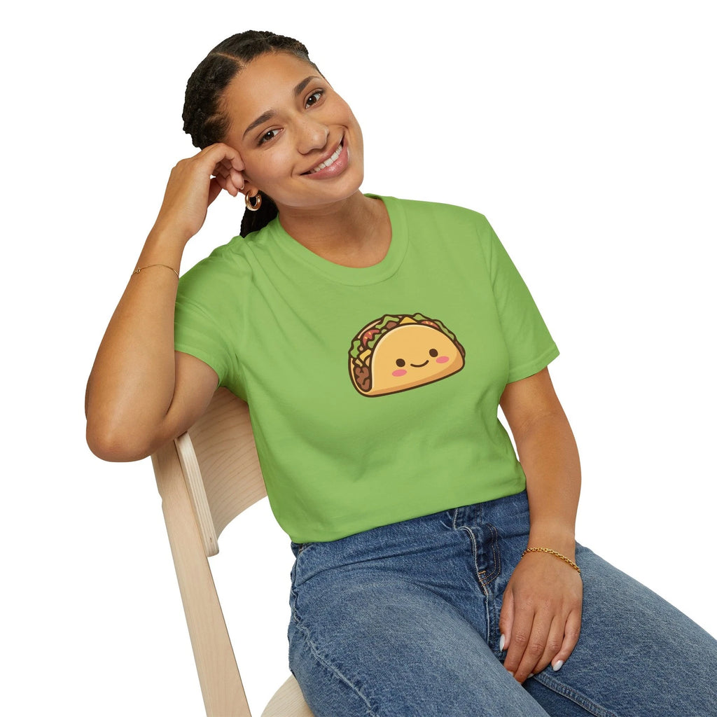 Smiling Taco T-Shirt | Kawaii Taco Tee
