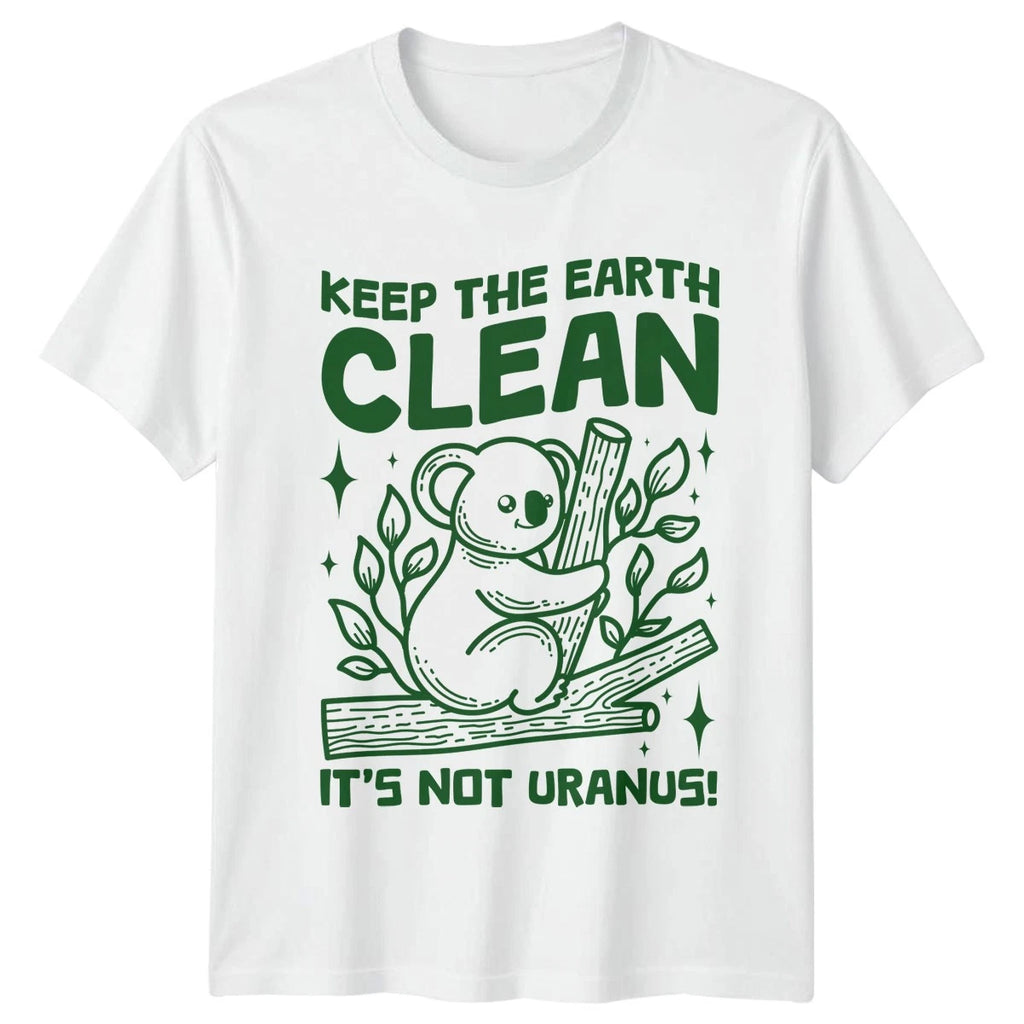 Keep The Earth Clean T-Shirt Earth Day Conservation Gift For Him And Her