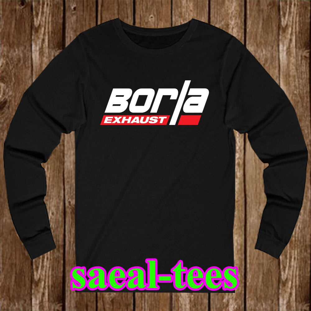 BORLA Exhaust Racing Car Tuner Men's Black Size S-2XL