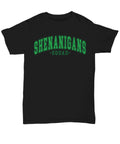 St. Patrick's Day T-Shirt, Shenanigans Squad, Funny Sarcastic Humor, Day Drinkin