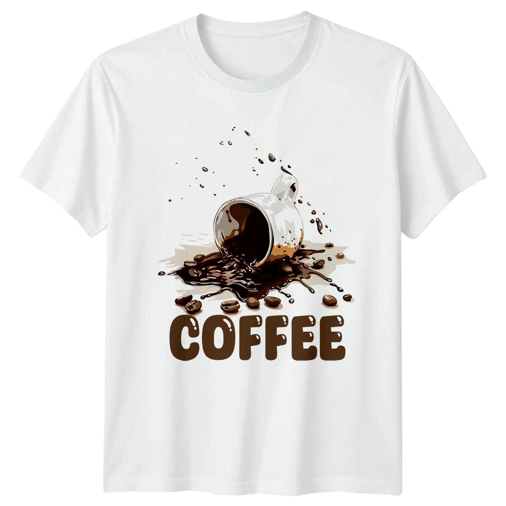 Coffee T-Shirt Coffee Lovers Fathers Day Gift For Him And Her