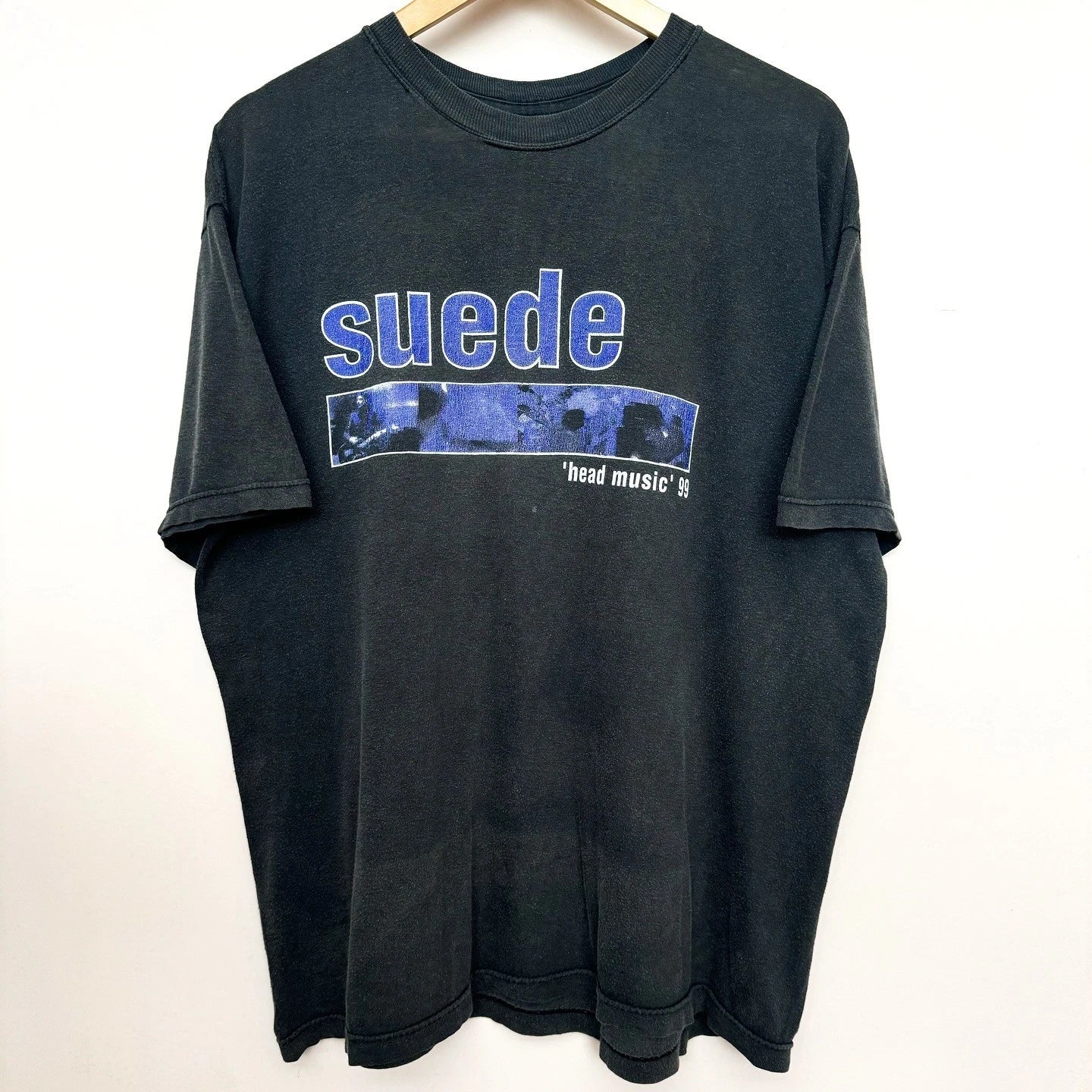 Vintage 90s 1999 Suede "Head Music" Tour T-shirt Reprint