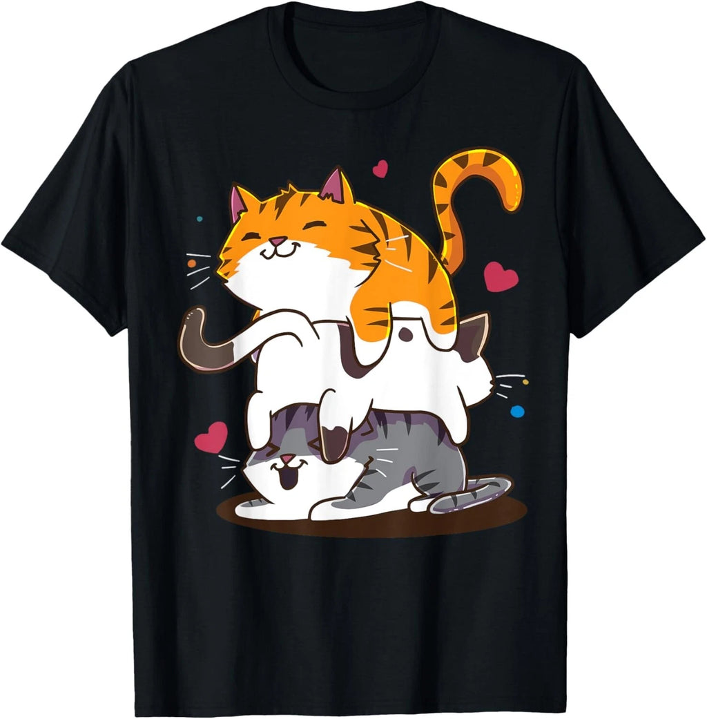 Cat Anime Kawaii Neko Cats & Anime Lover Gift Unisex T-Shirt
