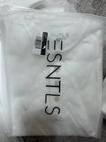ESNTLS Men’s Long Sleeve White Henley
