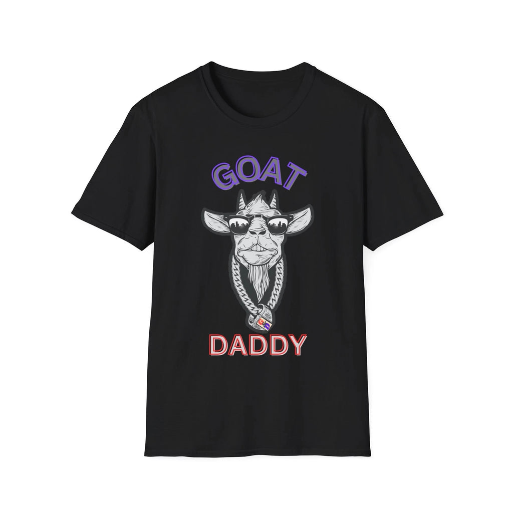 Goat Daddy Funny T-Shirt, Boyfriend Gift, Goat Lovers Softstyle T-Shirt