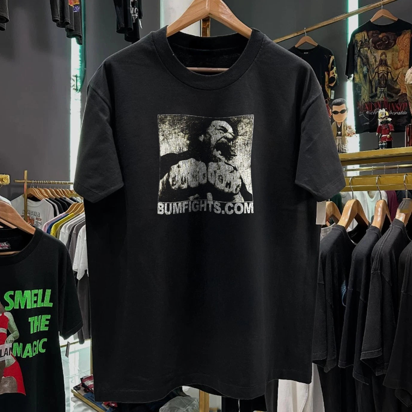 90s Bumfights Rare T-Shirt Black S