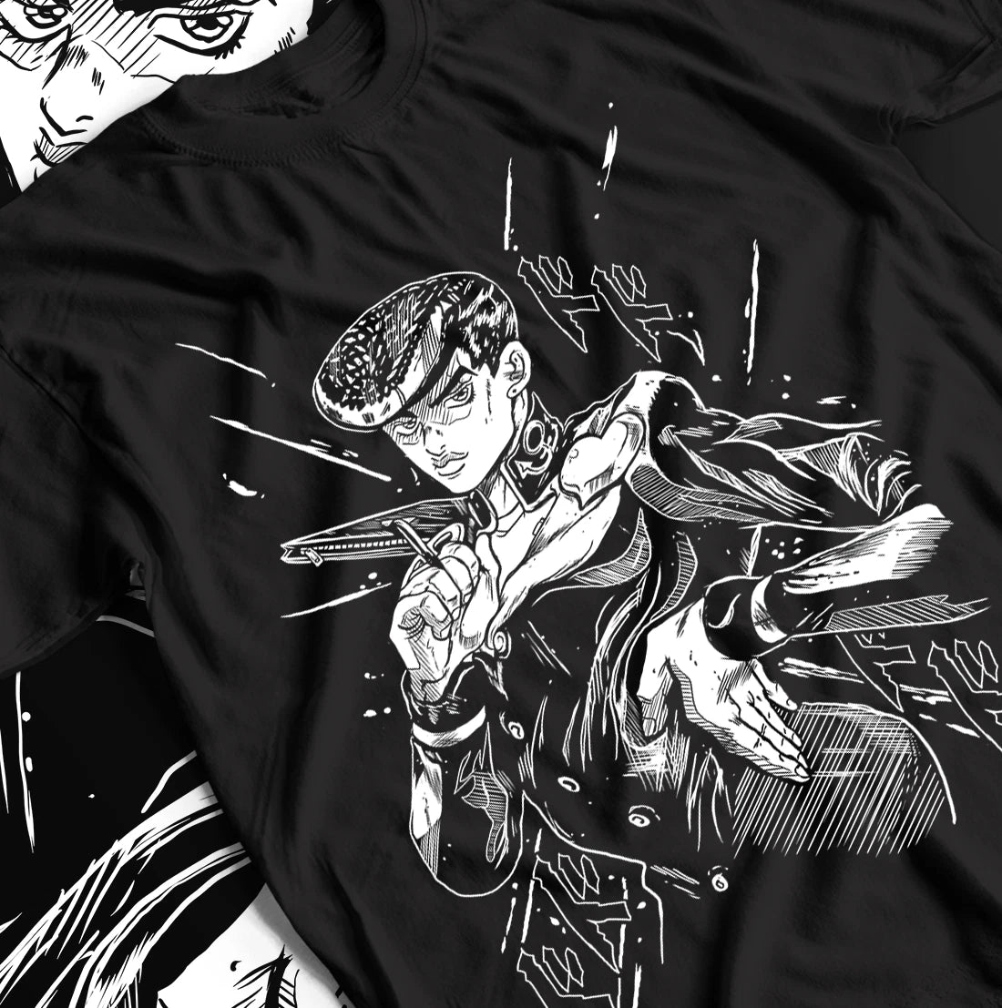 Josuke Kira T-Shirt JoJo's Bizarre Shirt Anime Kawaii Manga Graphic Tee All Size