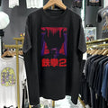 90s Tekken 2 Aged T-Shirt Black M