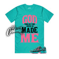 740 V2 Cyber Jade Black Pink South Beach T Shirt Match Match GTHT