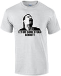 Let Off Some Steam Bennett - Commando - Arnold Schwarzenegger - 80's T-Shirt