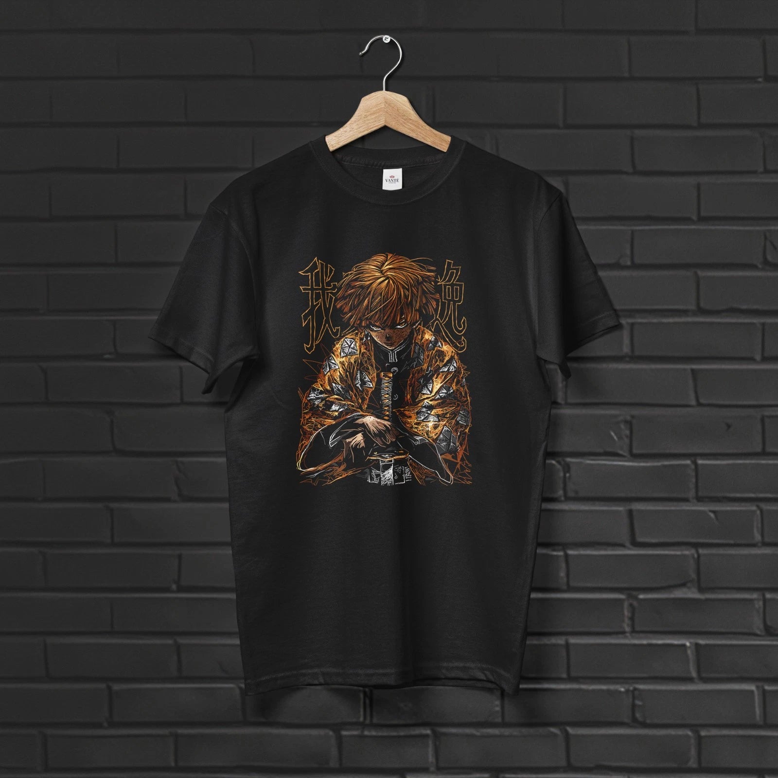 Zenitsu Agatsuma Anime T-Shirt Graphic Tee Unisex Fan Gift Top