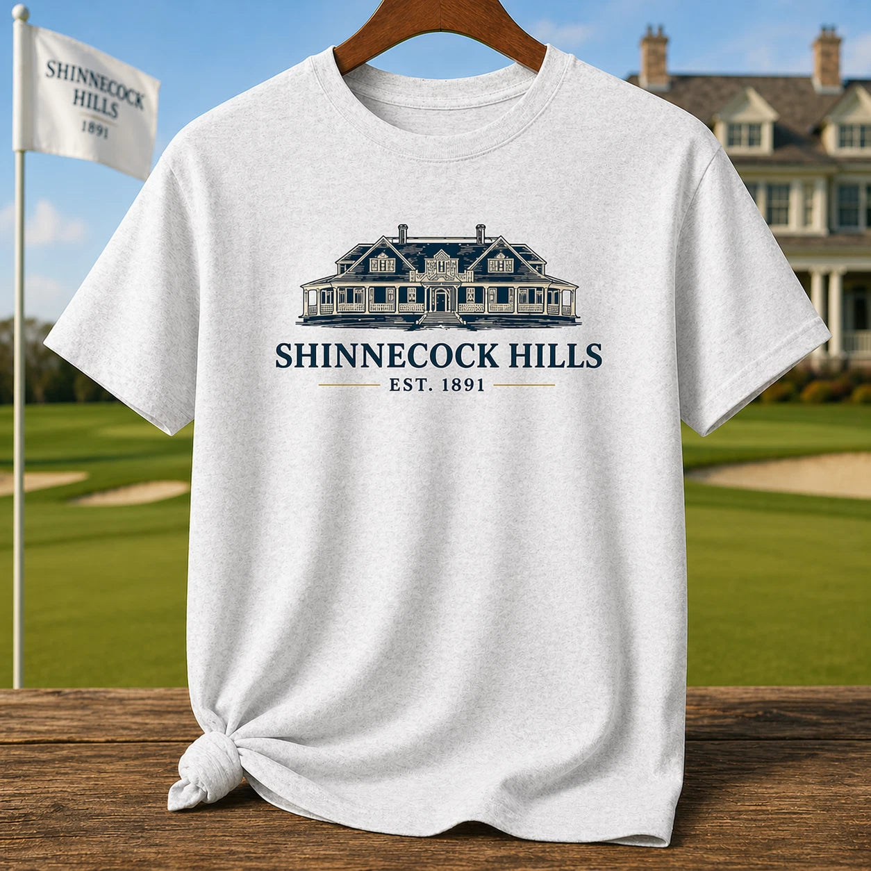 Shinnecock Hills Golf Shirt US Open 2026 inspired Tee Long Island Golfer Gift