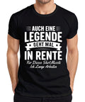 Even A Legend Retires Sometimes Gift Retired Mens T-Shirt