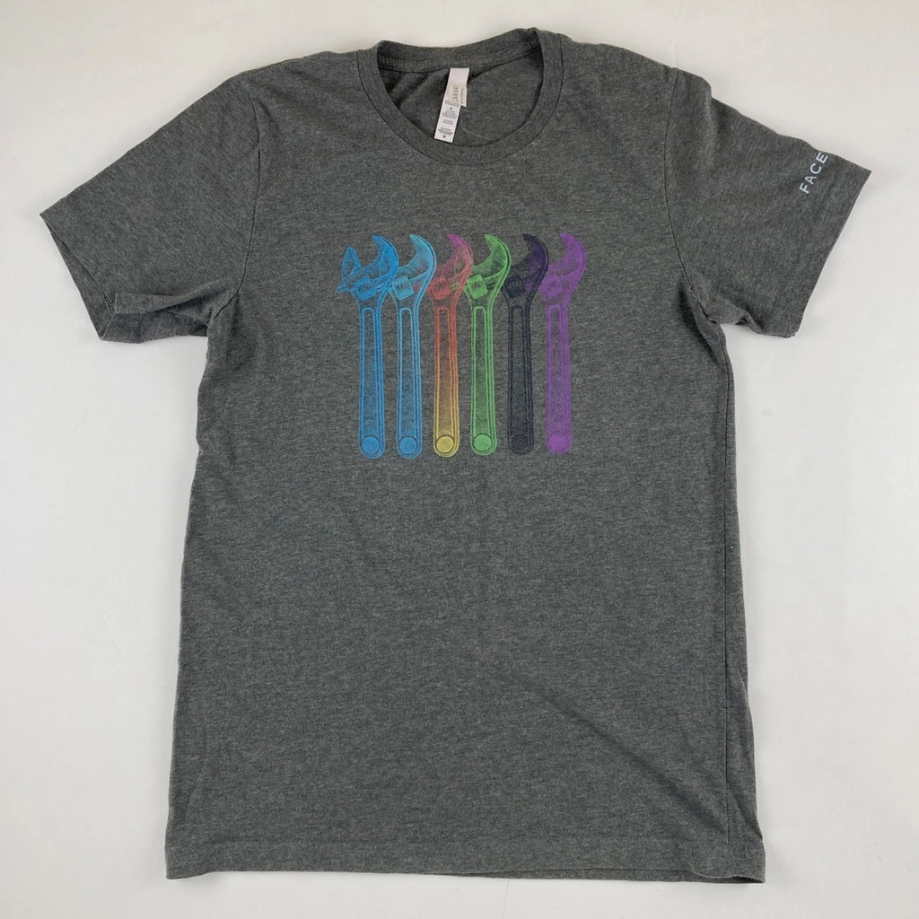 Facebook Wrench Shirt Mens Medium Pop Art Tech