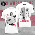 BTS World Tour 2026 ARIRANG x RM AOP T-Shirt Size S-5XL