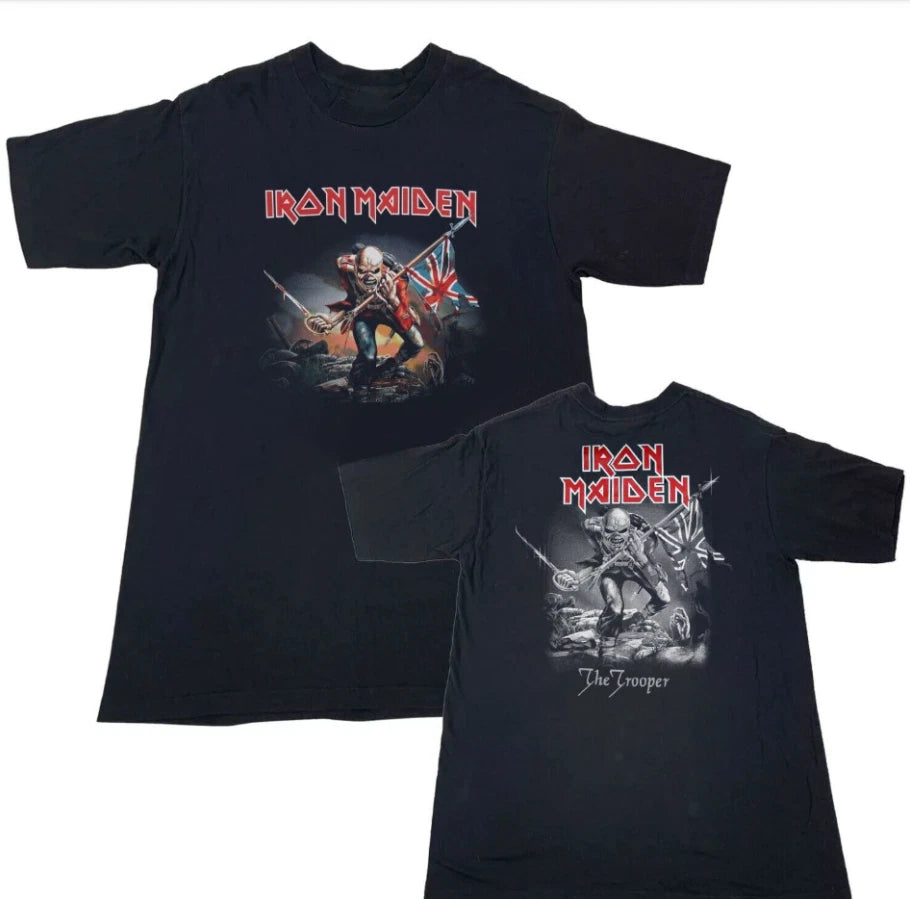 Iron Maiden The Trooper T-Shirt – Heavy Metal Rock Band Tee