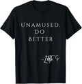 Unamed Do Better Lilith Funny Sarcastic Goth Quote Introvert T-Shirt