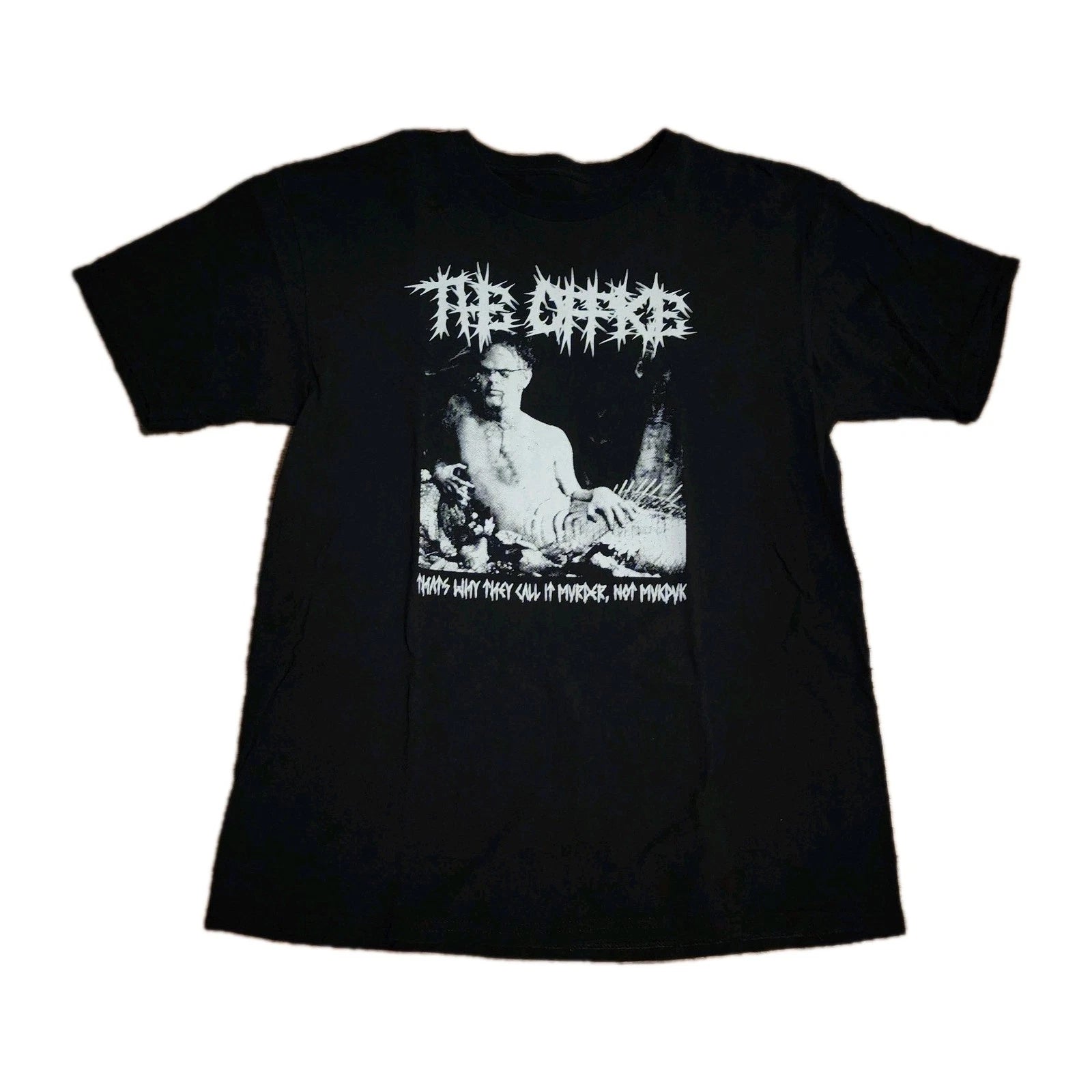 House Of 1000 Corpses The Office Dwight Schrute T-Shirt Mens Size XL
