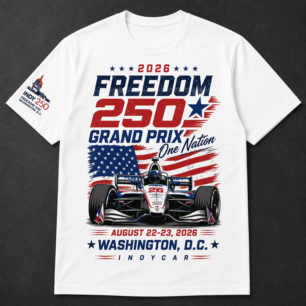[HOT NEW ITEM] Indycar 2026 American Motorsport Independence Day Tee Shirt S-5XL