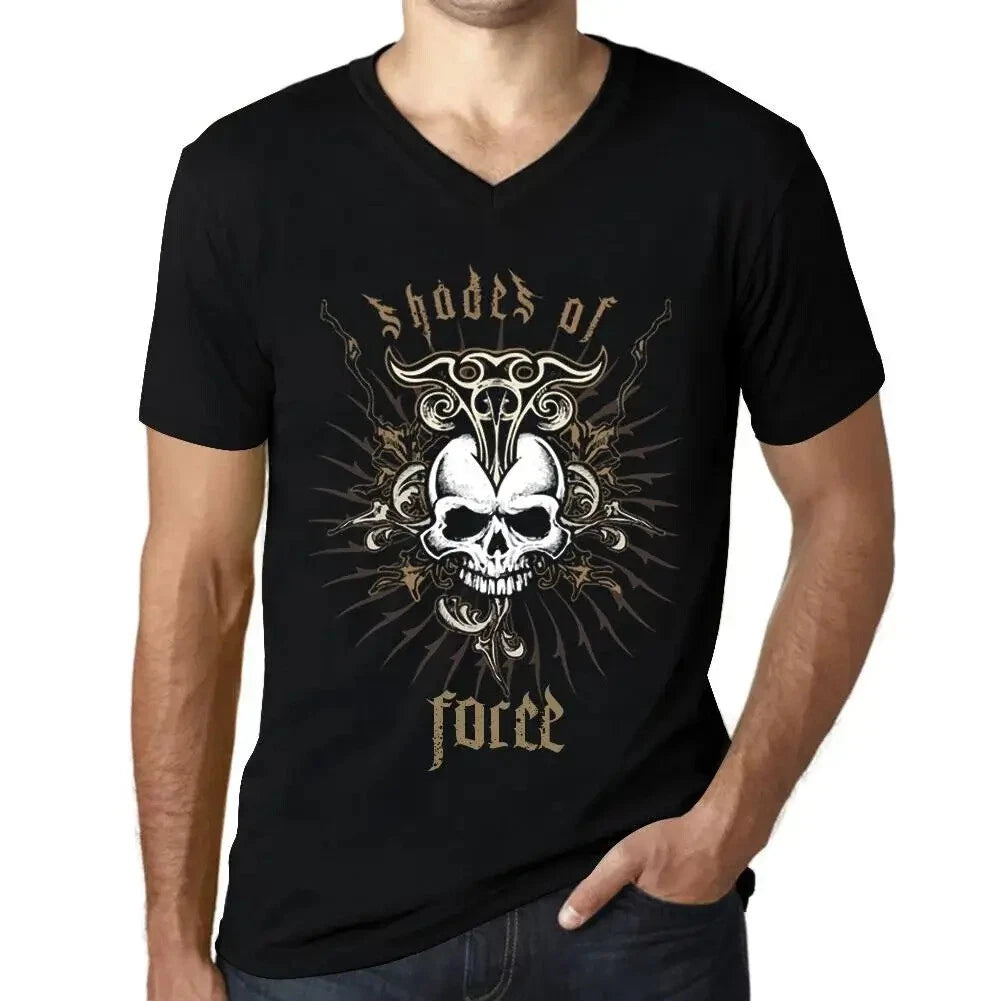 Men's Graphic T-Shirt V Neck Shades Of Force Eco-Friendly Limited Edition