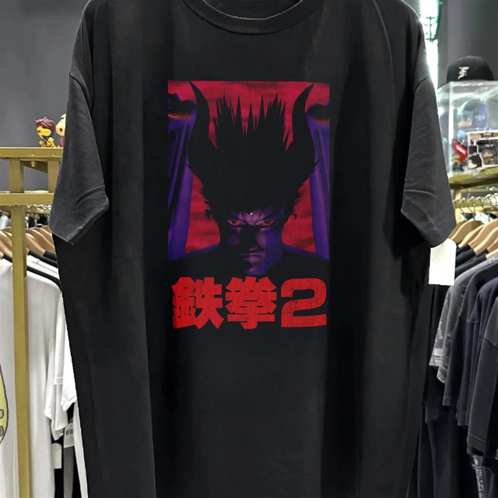 90s Tekken 2 Classic T-Shirt Black XL