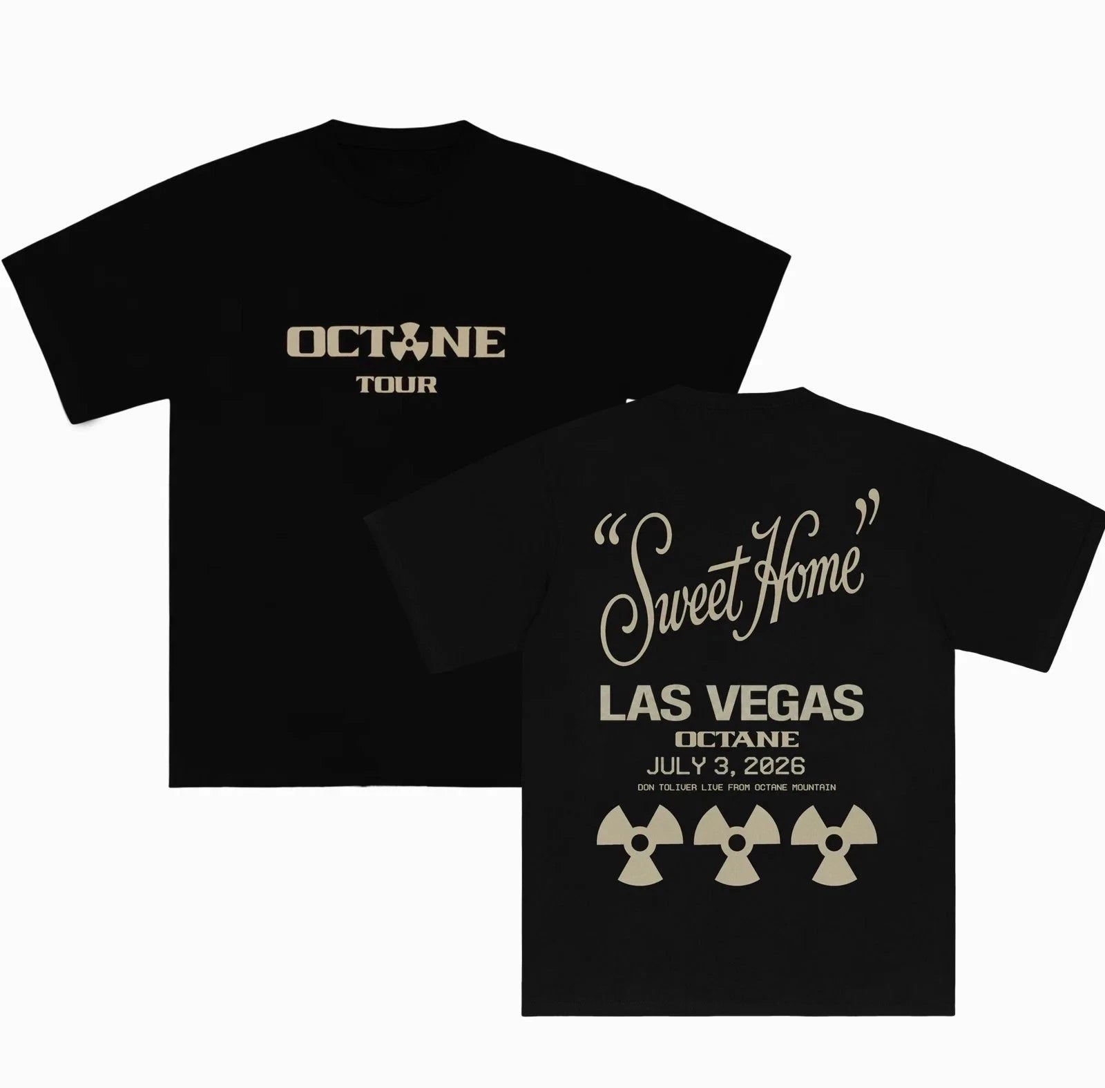Don Toliver Merch - Octane Sweet Home Las Vegas On July 3, 2026 T-Shirt