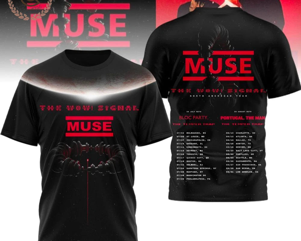 Muse The WOW! Signal Tour 2026 AOP T-Shirt