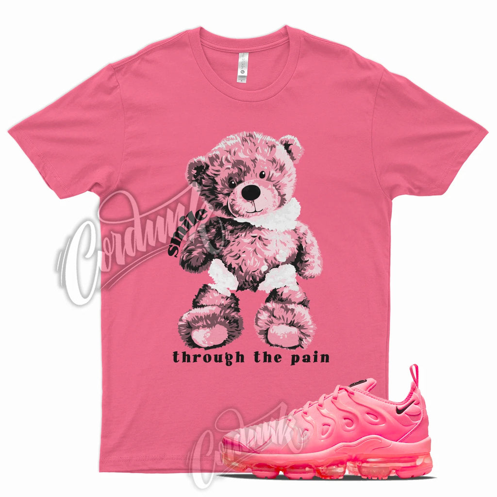 SMILE Shirt for  Air Vapormax Plus Sunset Pulse Bubblegum Pink Arctic Neon 1