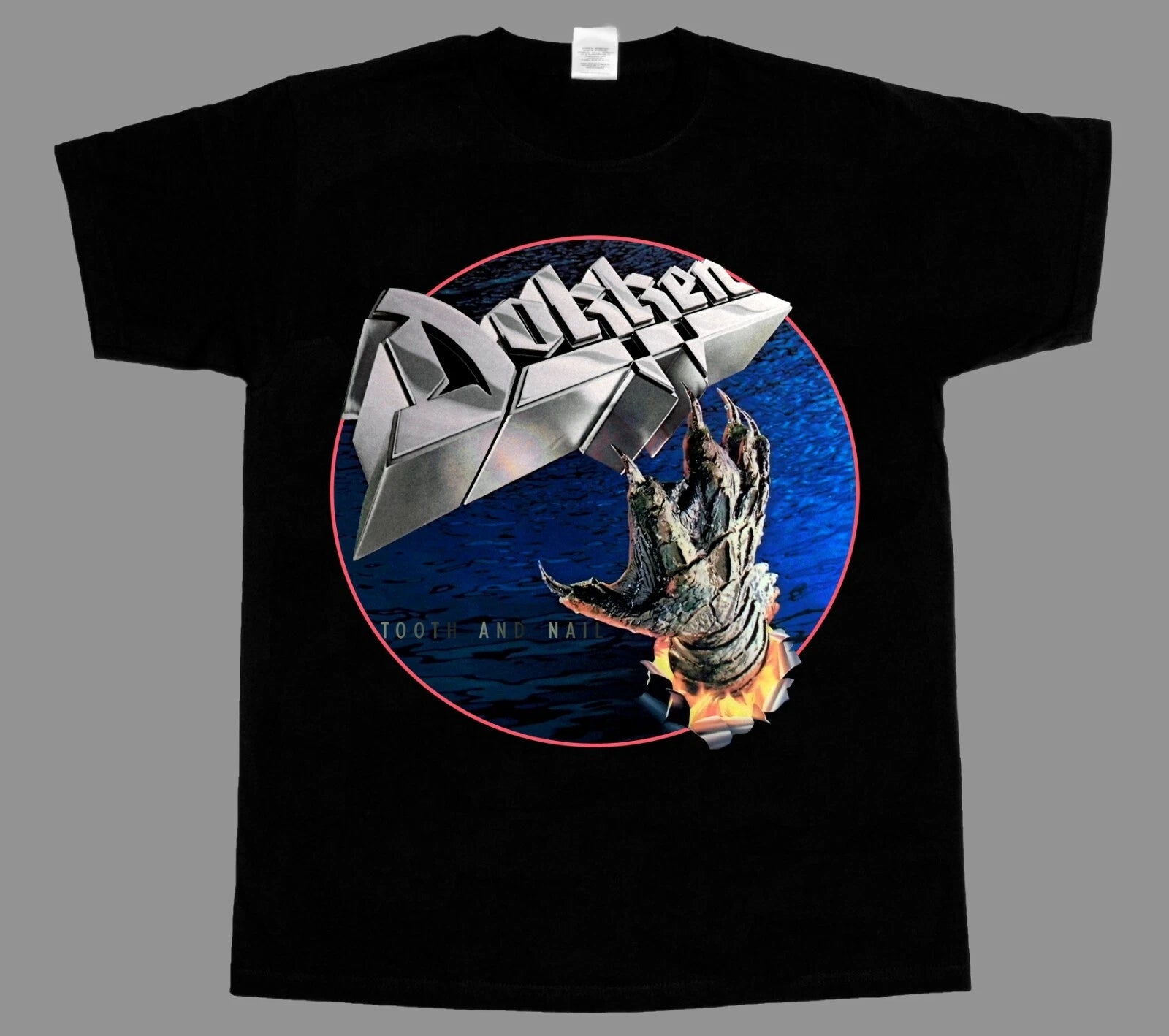 DOKKEN - TOOTH AND NAIL NEW SHORT/LONG SLEEVE T-SHIRT 345XL