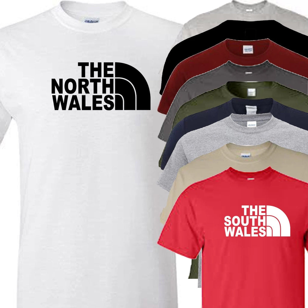 Wales T Shirt The North ot The South Wales Novelty Design