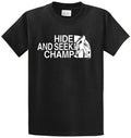 Hide And Seek Champ Cotton Printed Tee Shirt Regular and Big and Tall Sizes