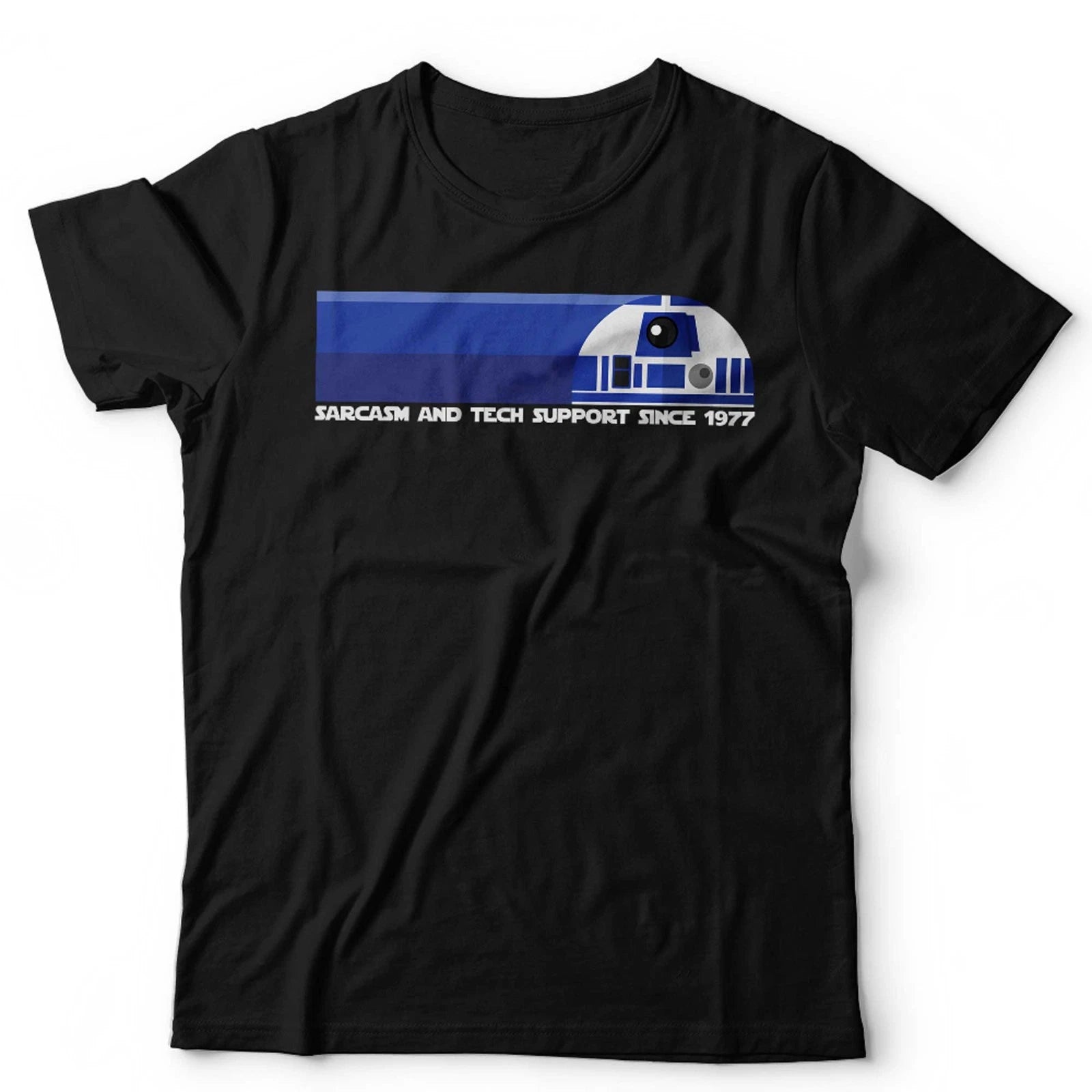 R2D2 Tshirt Unisex & Kids Sarcasm And Tech Support Since 1977 Funny Retro Nerd