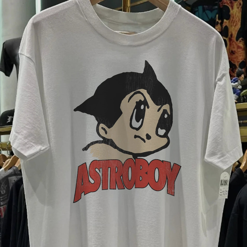 90S Astro Boy Classic T-Shirt White XL