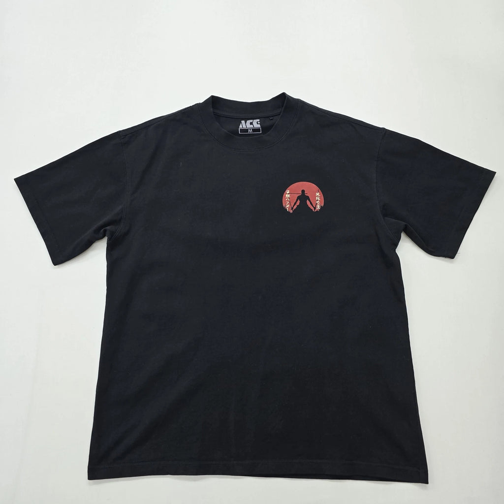 Ice Men Black Anime Kurokoha Graphic T-Shirt Size M Condition