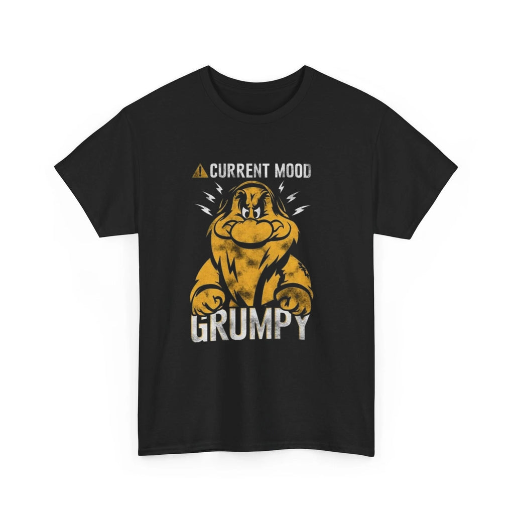 Funny Current Mood Grumpy T-Shirt, Sarcastic Graphic Tee, Moody Tee, Grump Gift