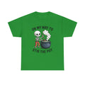 Skeleton Stirring Cauldron Tee | On My Way to Stir the Pot