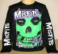 Misfits Skull Logo Punk Rock Band Long Sleeve T-Shirt Size S M L XL 2XL 3XL New!