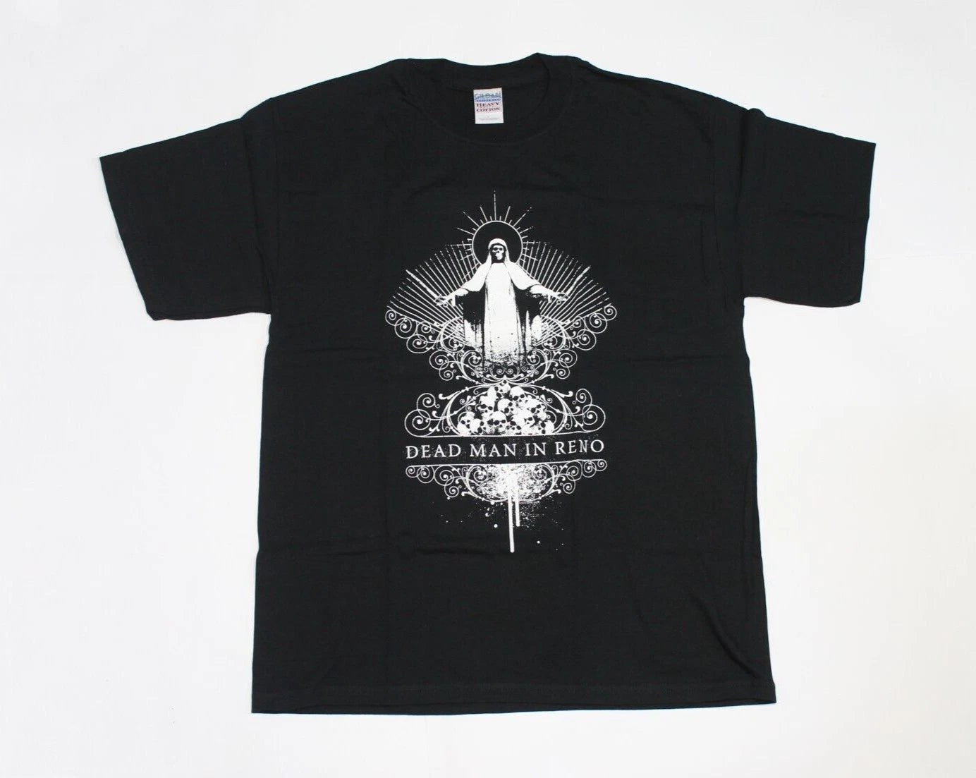 Y2K 2006 Dead Man in Reno Shirt Metalcore Band Men's Tee Large