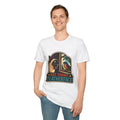 Siamese Cat Bird Funny Angry Pet Window Meme Retro Unisex Softstyle T-Shirt
