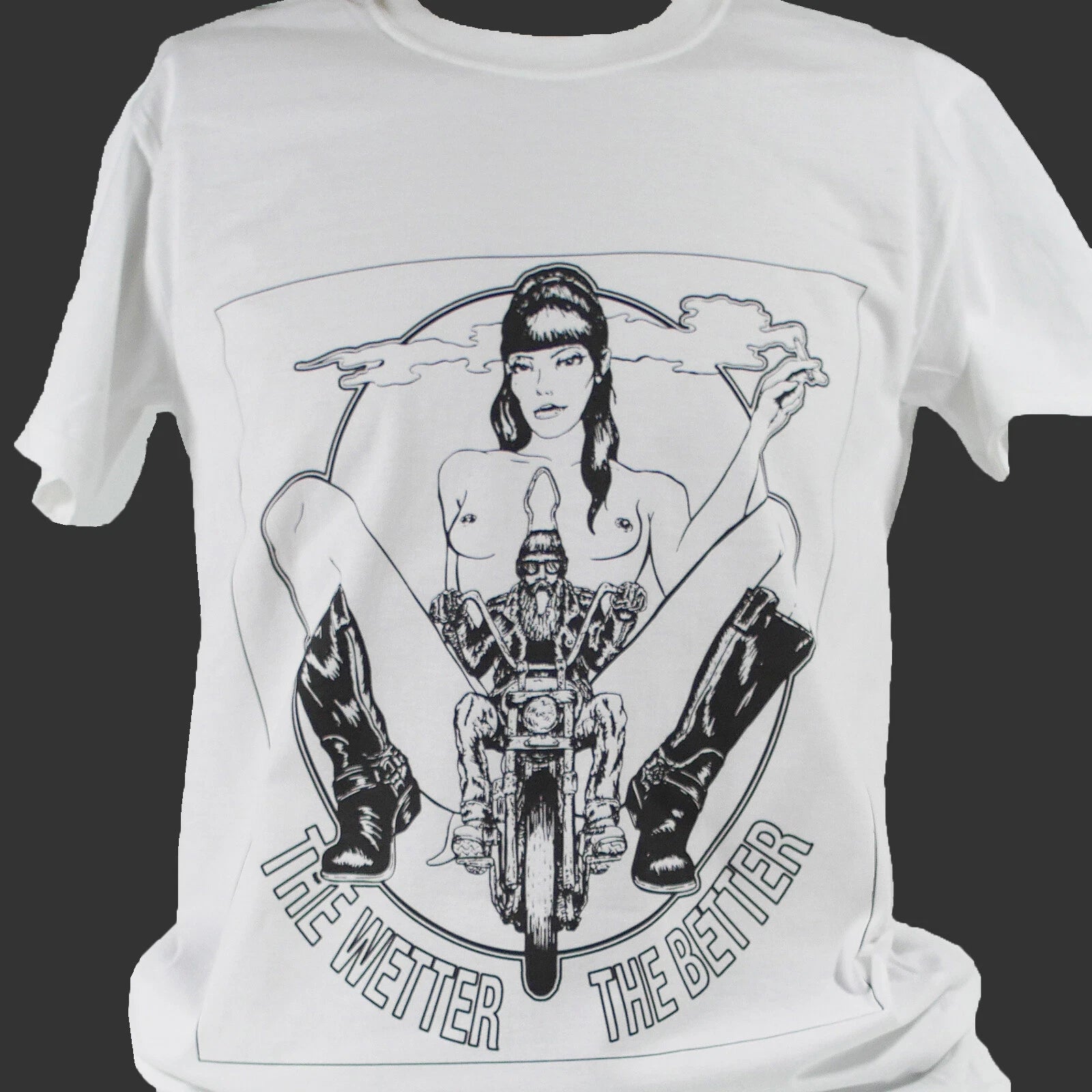 BIKER FESTIVAL FUN RUDE METAL ROCK T-SHIRT unisex S-3XL