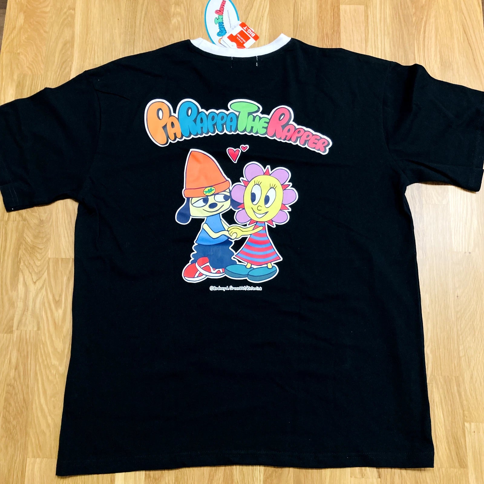 Parappa The Rapper Japanese T-Shirt Rodney Greenblat Game Anime PJ Berri Lammy