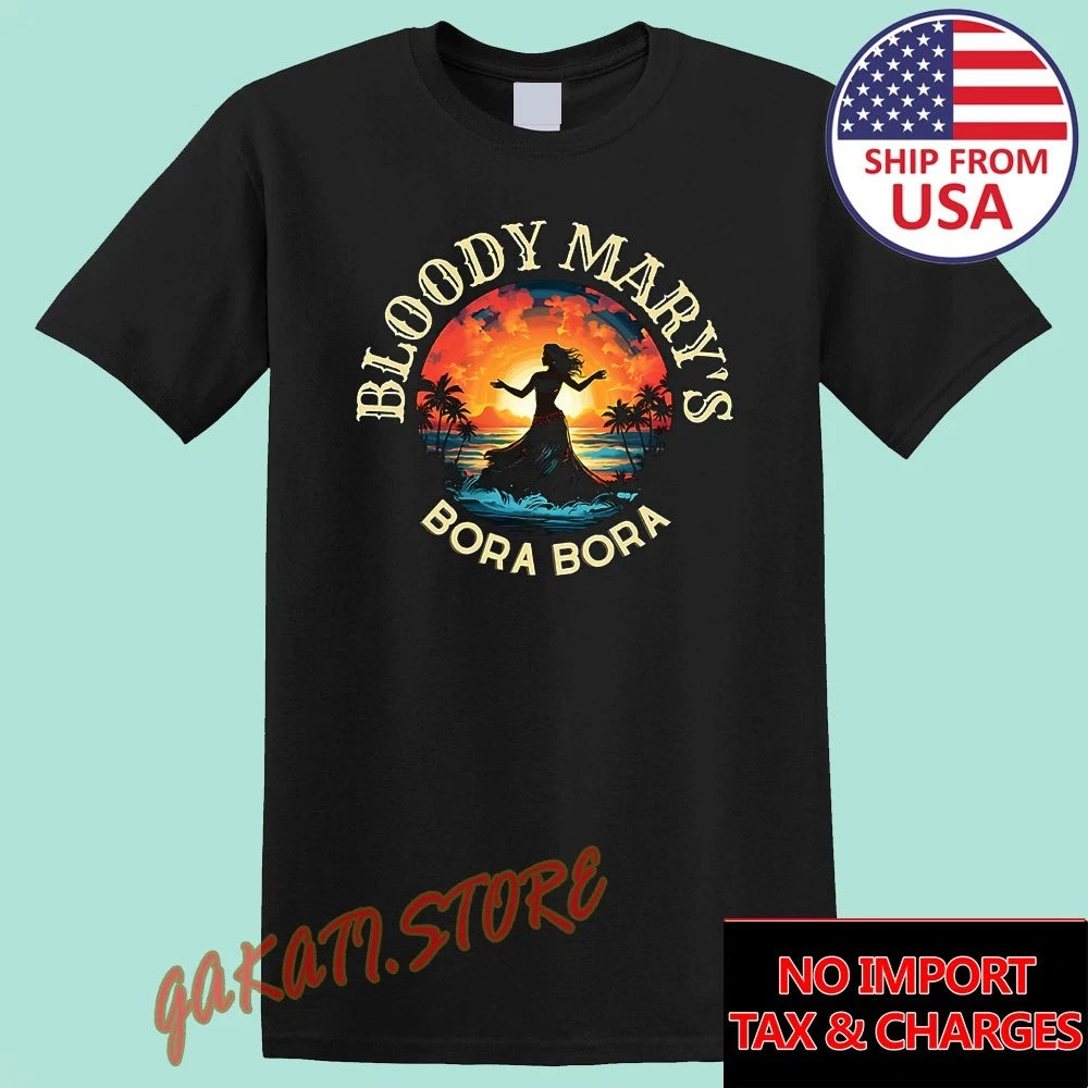 Bloody Mary's Bora Bora Men's Black Size S-5XL