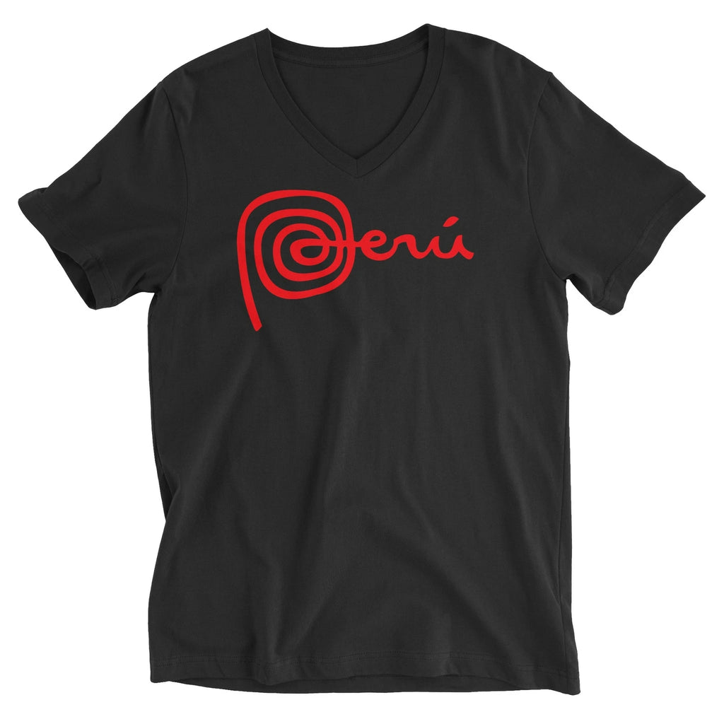 Marca Peru T-Shirt for Men V-Neck - Short Sleeve Tee | Perucousa
