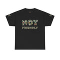 Not Friendly Unisex Tee, Funny Graphic Shirt, Sarcastic Top, Humorous Cotton